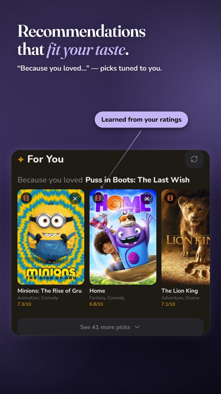 Picks with a reason — For You screenshot